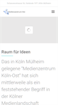 Mobile Screenshot of medienzentrum-ost.de